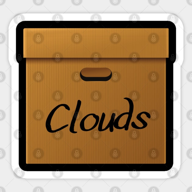 Cloud Storage Sticker by apparel.tolove@gmail.com